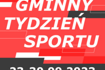 Gminny Tydzień Sportu - wykaz imprez