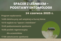 Spotkanie Las łączy Pokolenia „Spacer z leśnikiem – podstawy entomologii”