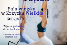 Joga - Uwaga! Zajęcia odbędą się w Boguszynie