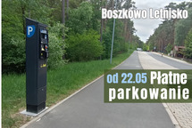 STREFA PŁATNEGO PARKOWANIA W BOSZKOWIE-LETNISKU