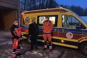 Nowy ambulans w podstacji pogotowia ratunkowego we Włoszakowicach