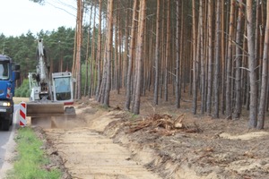 Budowa ciągu pieszo-rowerowego przy drodze gminnej prowadzącej z Włoszakowic do Dominic