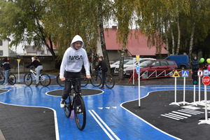 Miasteczko rowerowe w Jezierzycach oficjalnie otwarte