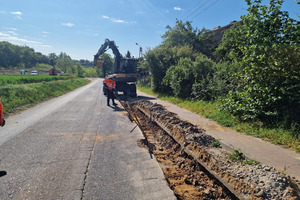 Rozpoczął się drugi etap przebudowy ulicy Zachodniej we Włoszakowicach