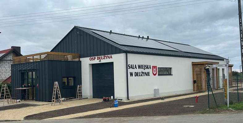 Sala wiejska i remizy strażackie gotowe