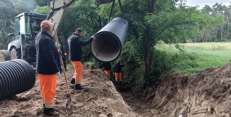 Naprawiono przepust 
