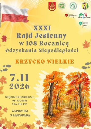 XXXI Rajd Jesienny w 108 rocznicę odzyskania niepodległości